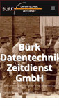 Mobile Screenshot of buerk-datentechnik.de